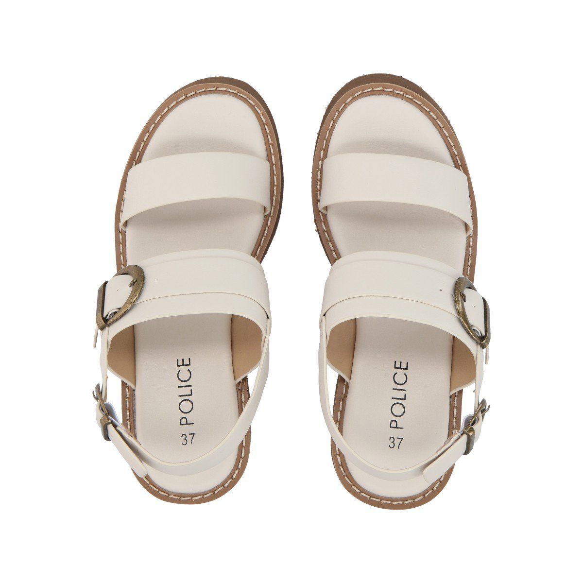 POLICE - Sandalia Mujer Beige Martina Police