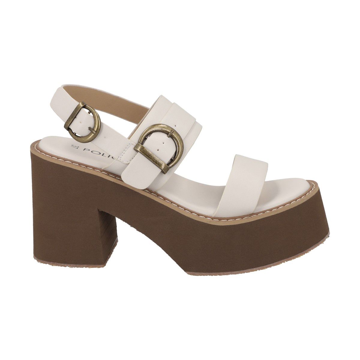 POLICE - Sandalia Mujer Beige Martina Police