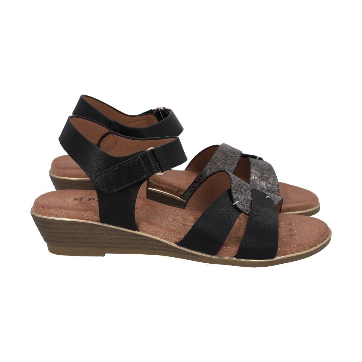 POLICE - Sandalia Mujer Negro Jacinta Police