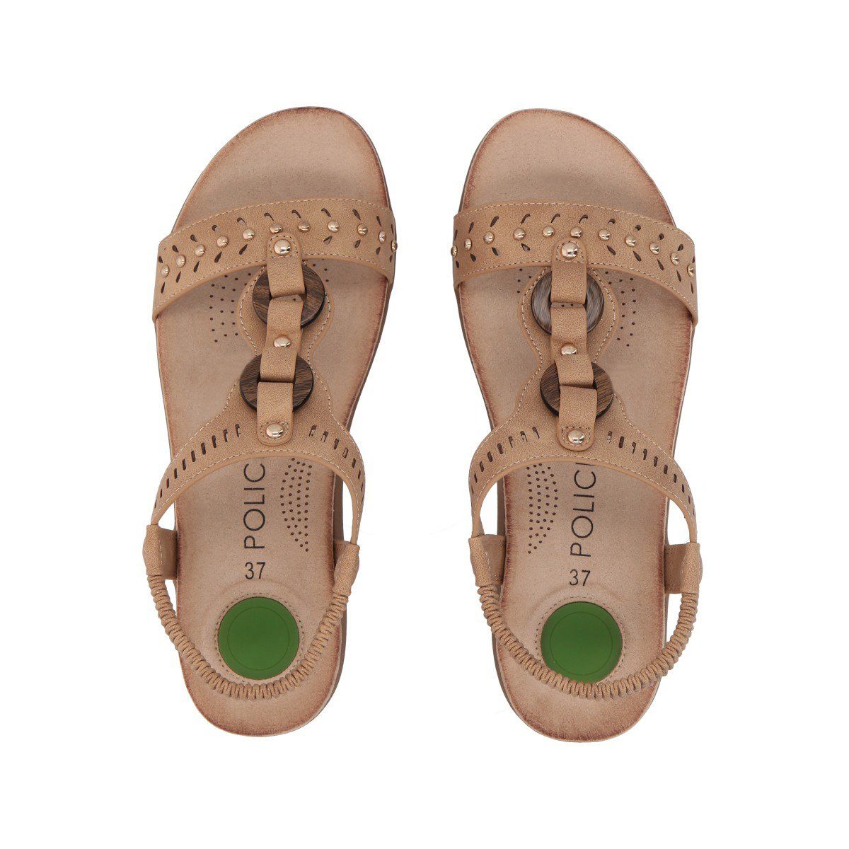 POLICE - Sandalia Mujer Camel Camila Police