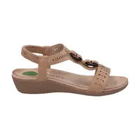 Sandalia Mujer Camel Camila