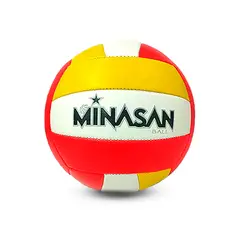 GENERICO - Balón Vóleibol Minasan Rojo Amarillo – 9076