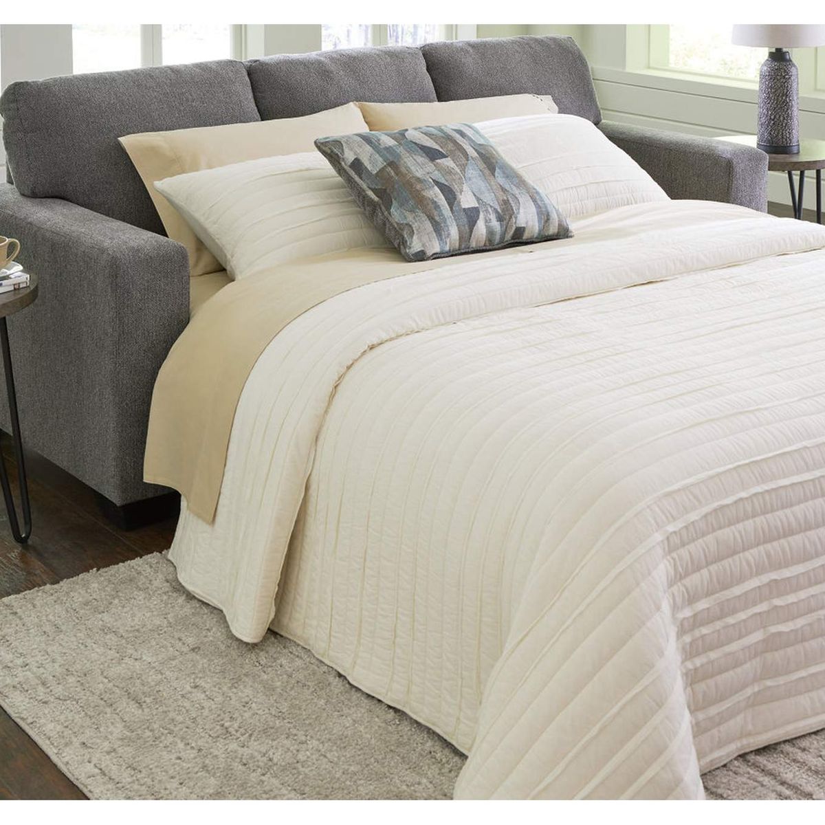 ASHLEY - Sofá cama Deltona 2 plazas graphite