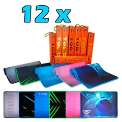 GENERICO - Mousepad Gaming 35 Cm X 25 Cm X 0.25 Cm Pack X 12 Variedades