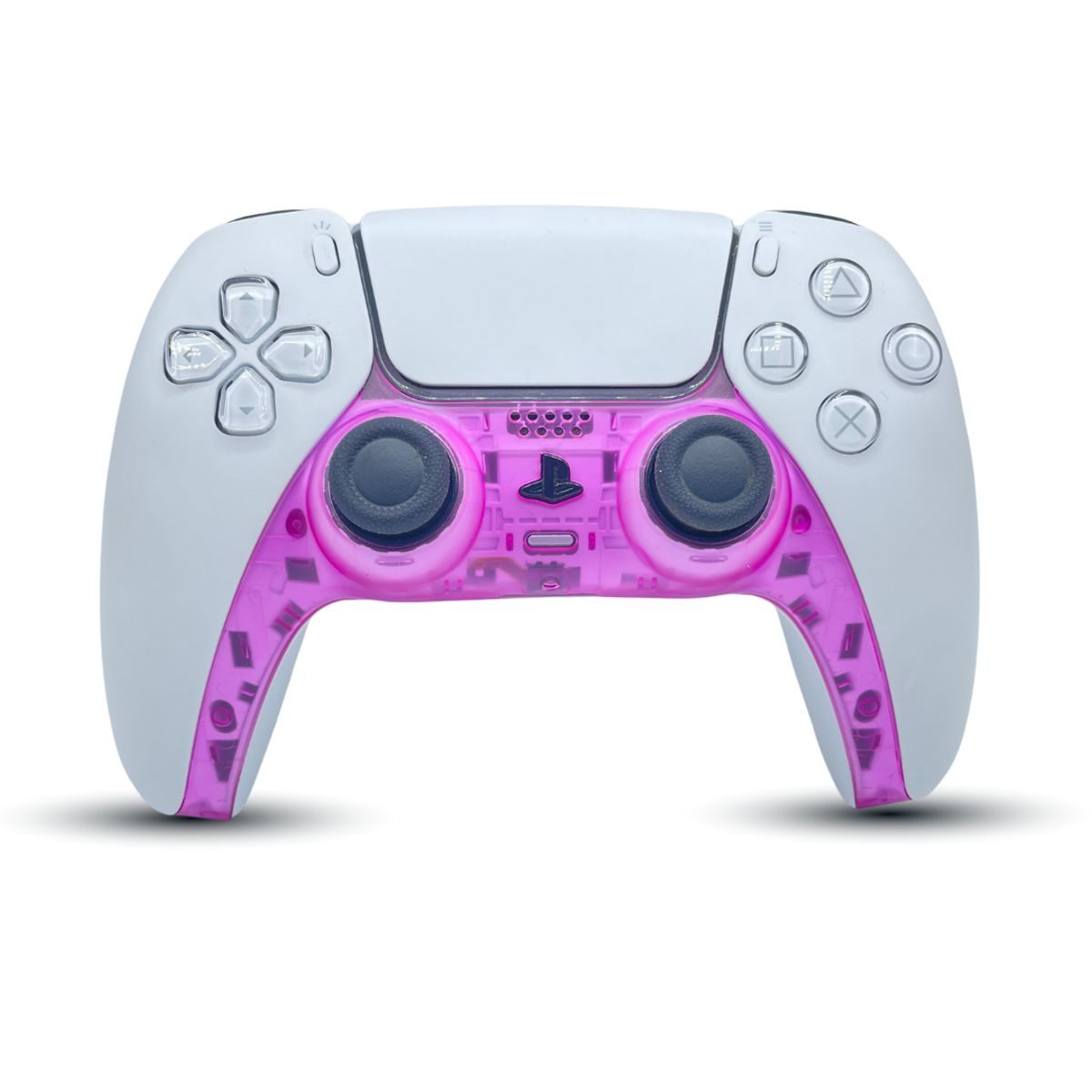 GENERICO - Tira Decorativa Para Mando De Ps5 Personalizado Premium Morado Transp