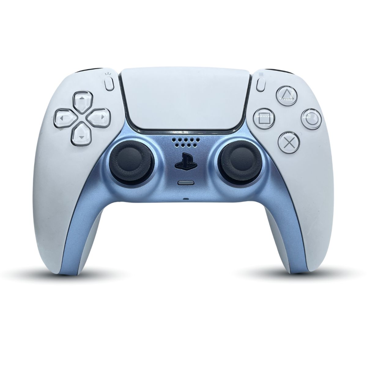 GENERICO - Tira Decorativa Para Mando De Ps5 Personalizado Premium Celeste Meta.