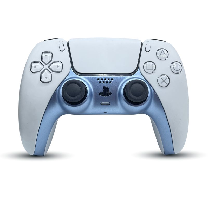 GENERICO - Tira Decorativa Para Mando De Ps5 Personalizado Premium Celeste Meta.
