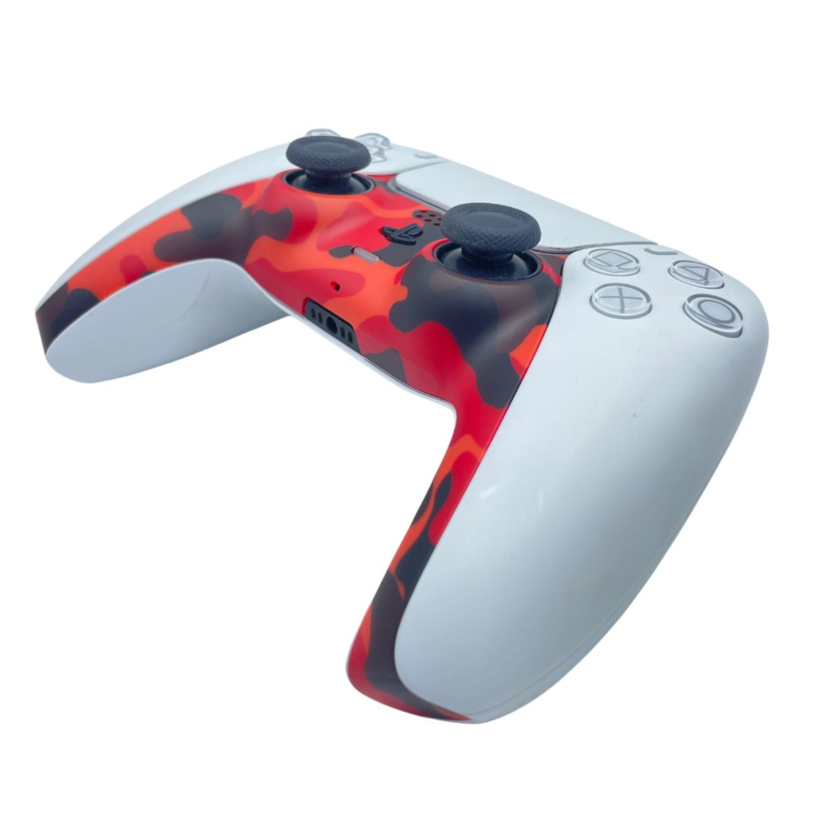 GENERICO - Tira Decorativa Para Mando De Ps5 Personalizado Premium Rojo Militar.