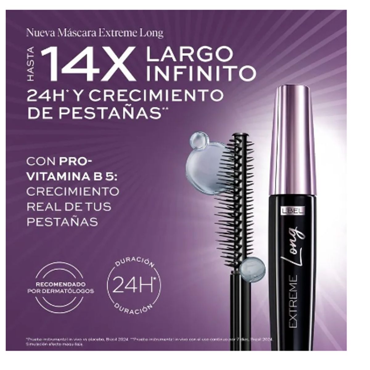 DECATALOGO - Máscara de Pestañas Forever Extreme Long LBEL