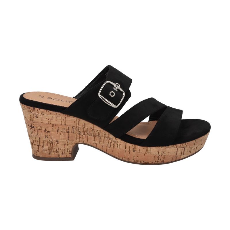 POLICE - Sandalia Mujer Negro Lily Police