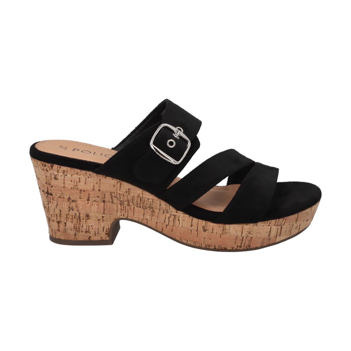 POLICE - Sandalia Mujer Negro Lily Police