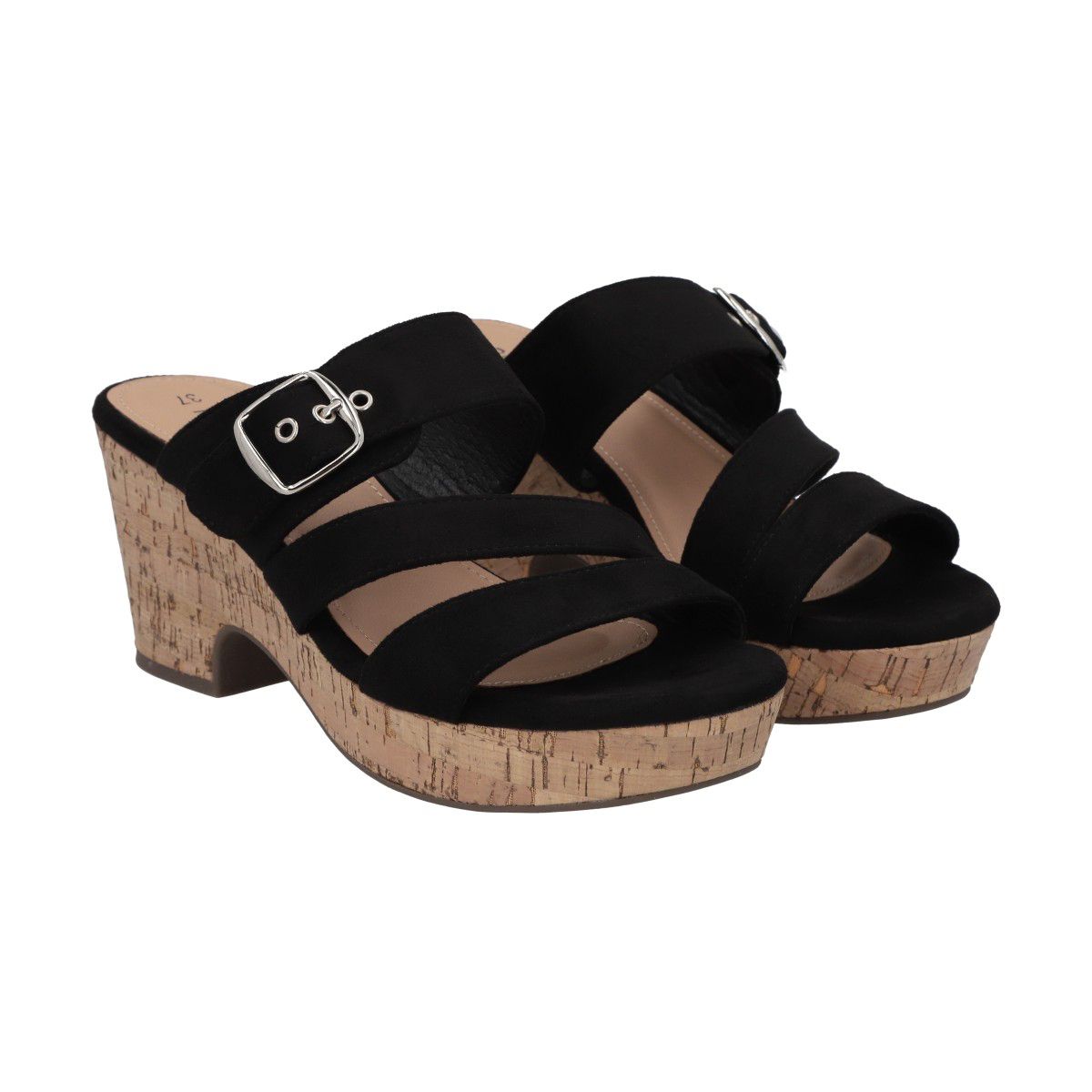 POLICE - Sandalia Mujer Negro Lily Police