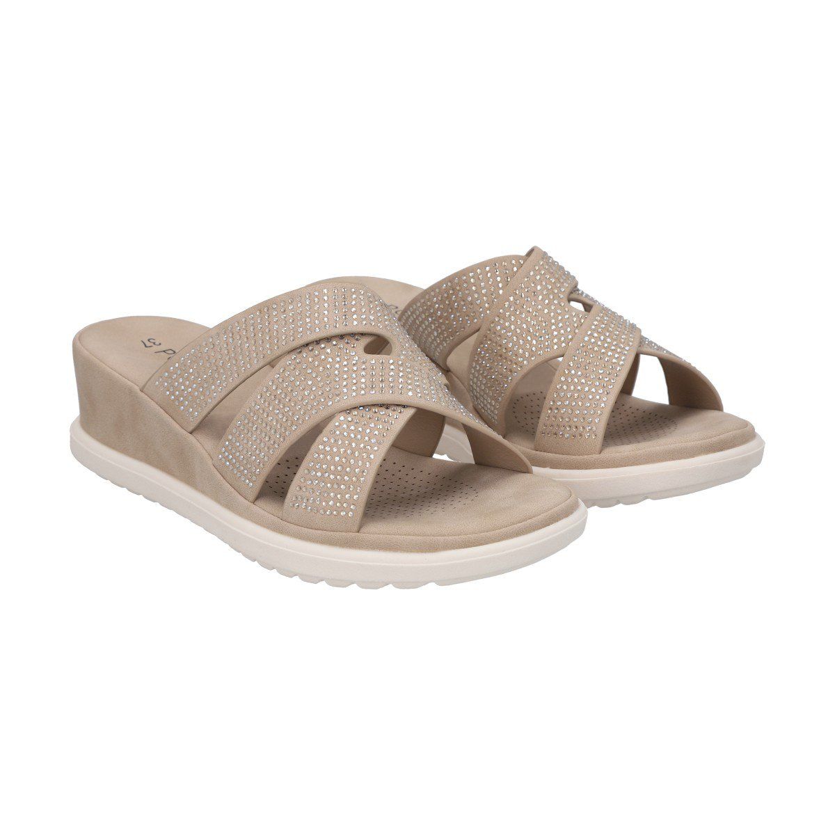 POLICE - Sandalia Mujer Beige Lili Police
