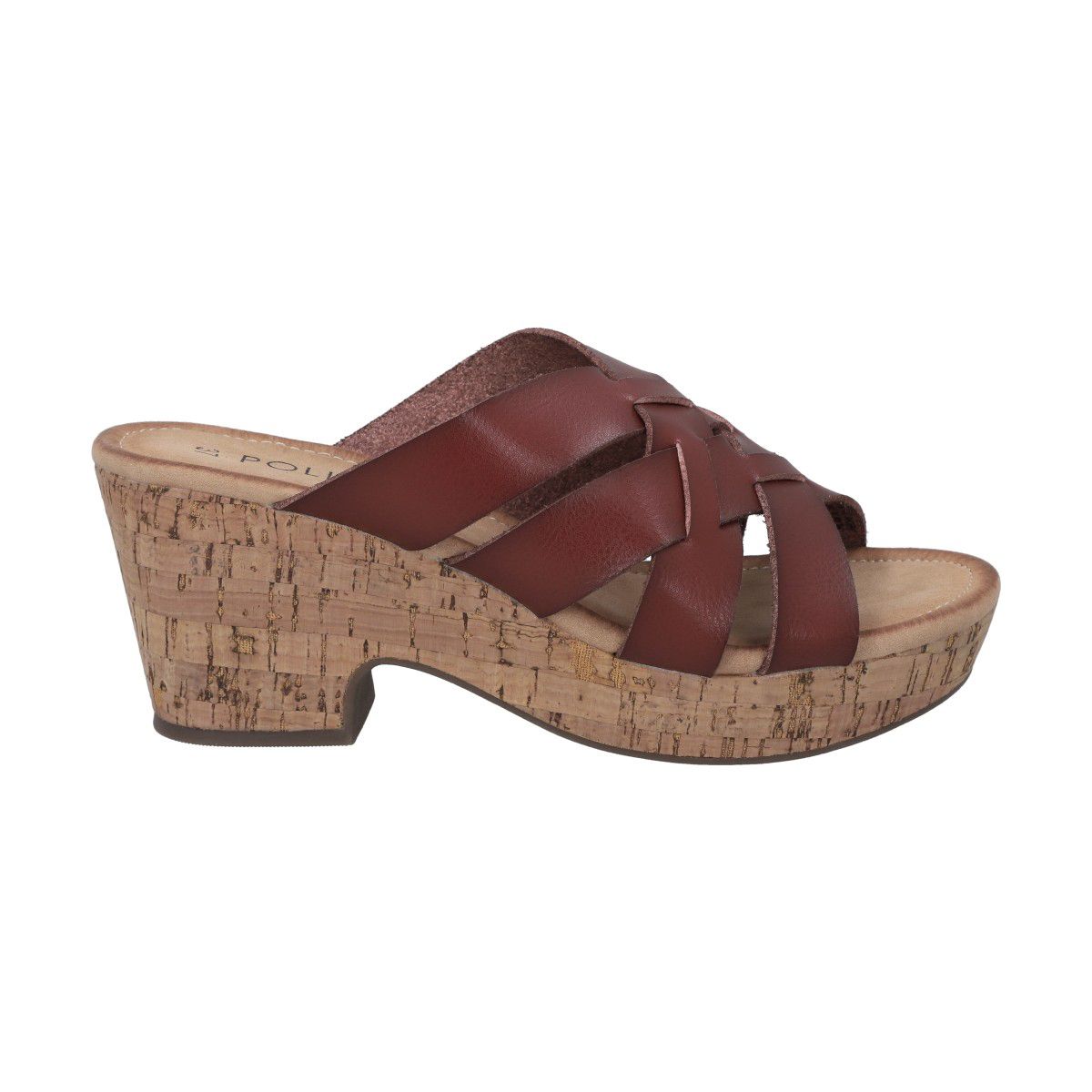 POLICE - Sandalia Mujer Café Flora Police