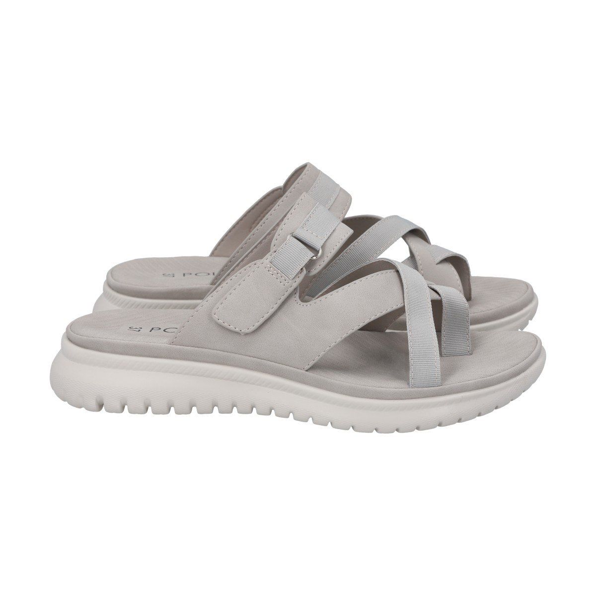 POLICE - Sandalia Mujer Gris Valentina Police