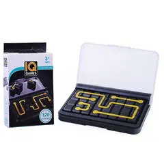 GENERICO - IQ Games Circuit Puzzle Encaje 120 Desafíos