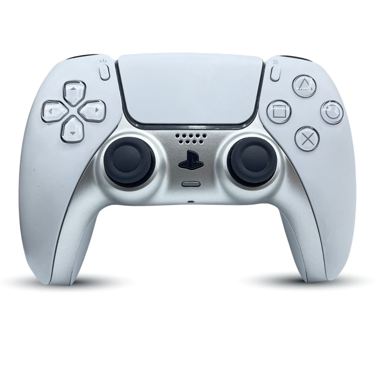 GENERICO - Tira Decorativa Para Mando De Ps5 Personalizado Premium Plateado.