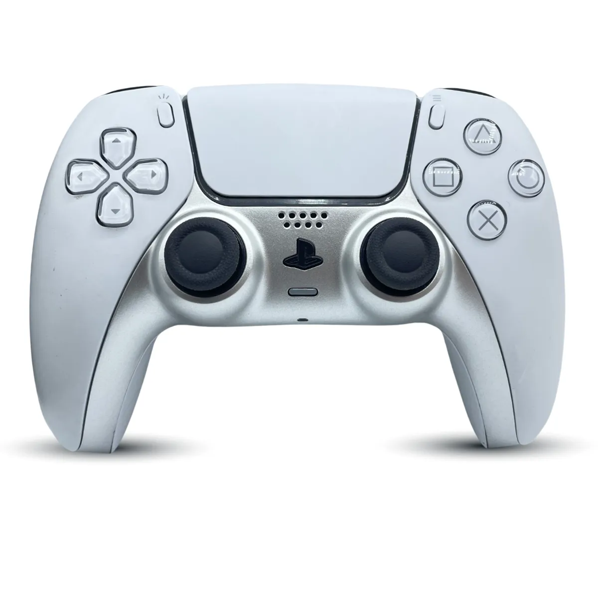 GENERICO - Tira Decorativa Para Mando De Ps5 Personalizado Premium Plateado.
