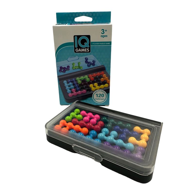 GENERICO - IQ Games Fit Puzzle Encaje 120 Desafíos