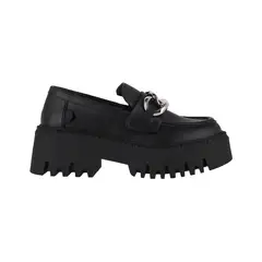 BAMERS - Zapatillas Plataforma Negro Mujer Asturia