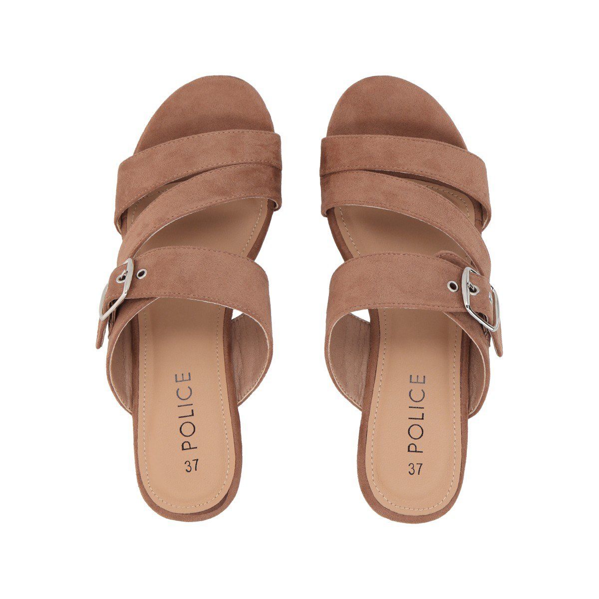 POLICE - Sandalia Mujer Café Lily Police