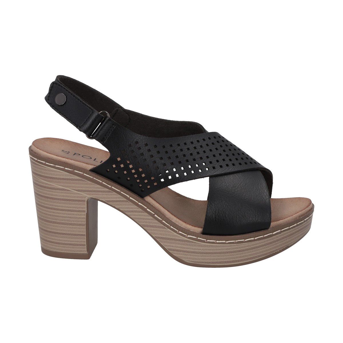 POLICE - Sandalia Mujer Negro Martina 2 Police