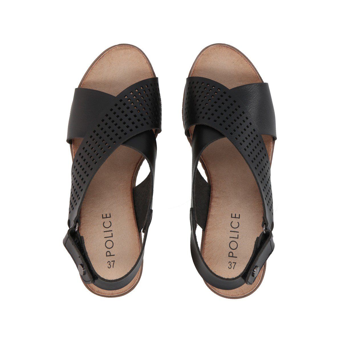 POLICE - Sandalia Mujer Negro Martina 2 Police