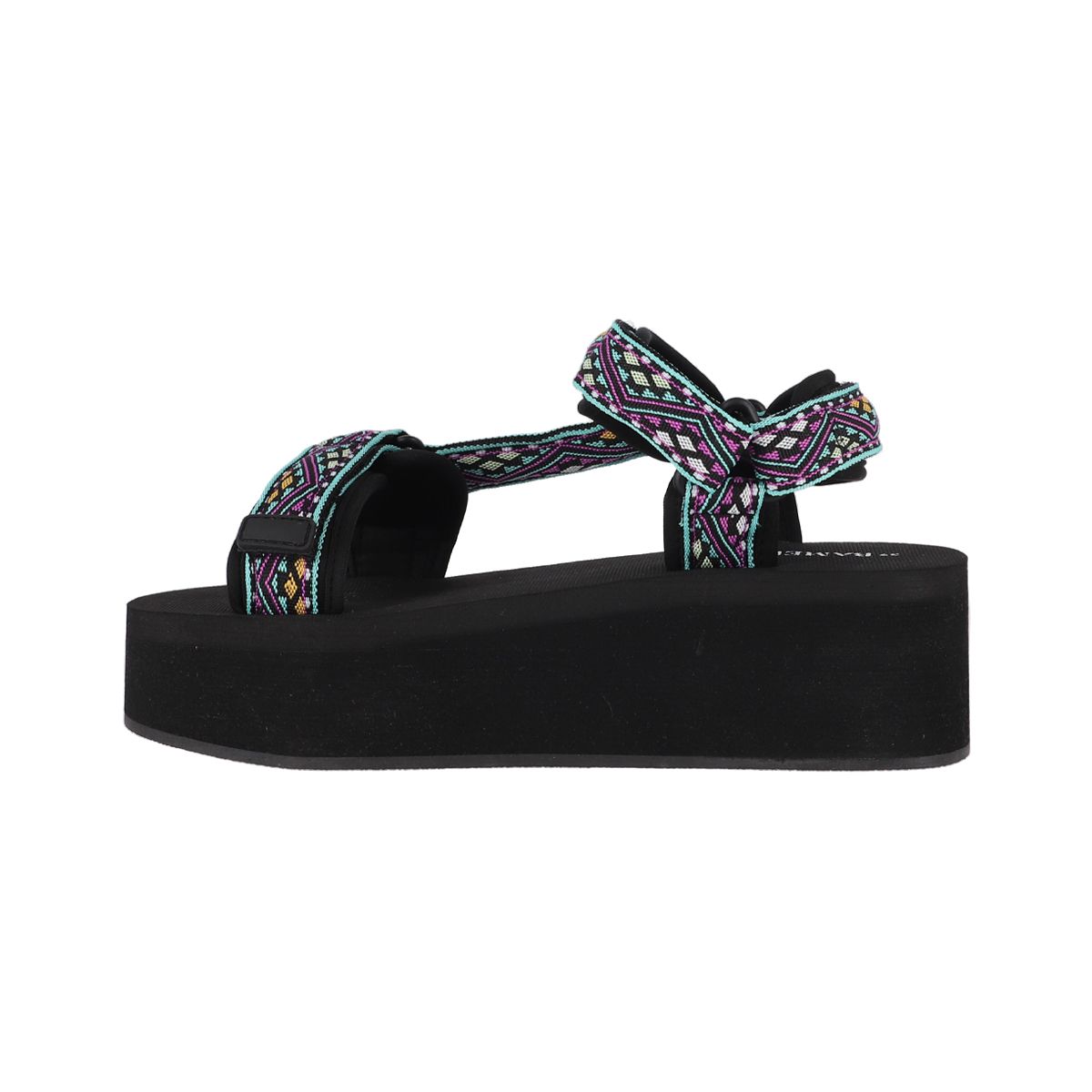 BAMERS - Sandalias Plataforma Mujer Plateado Bamers Dessert