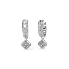 GUESS - Aros Plateados JUBE04161JWRHT-U - Plateado