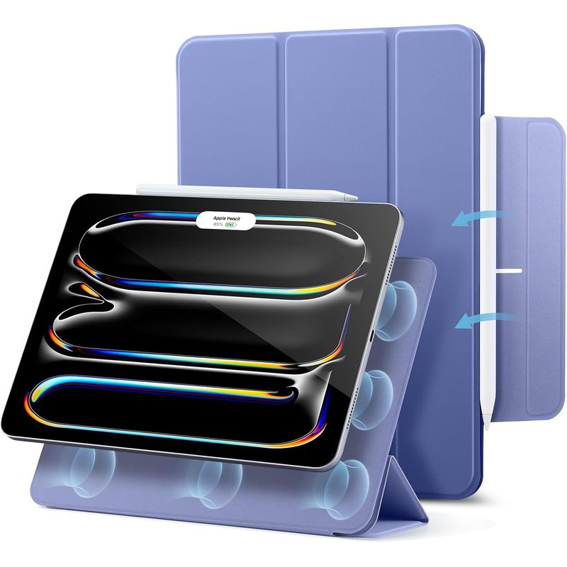 ESR - Funda ESR Para iPad Pro 11 2024 Rebound Magnética Lila