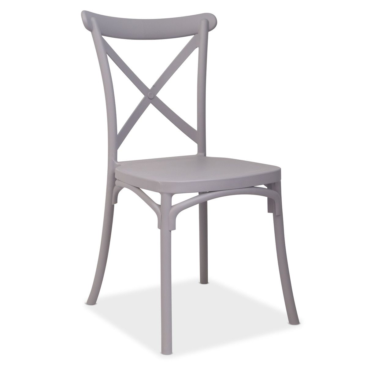 HABITA2 CHILE - SILLA SENA POLIPROPILENO- GRIS