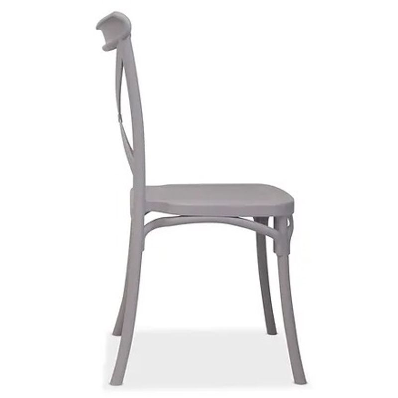 GENERICO - SILLA SENA POLIPROPILENO- GRIS