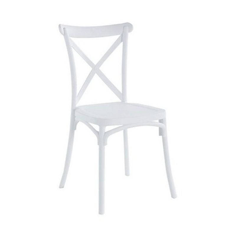GENERICO - SILLA SENA POLIPROPILENO - BLANCO