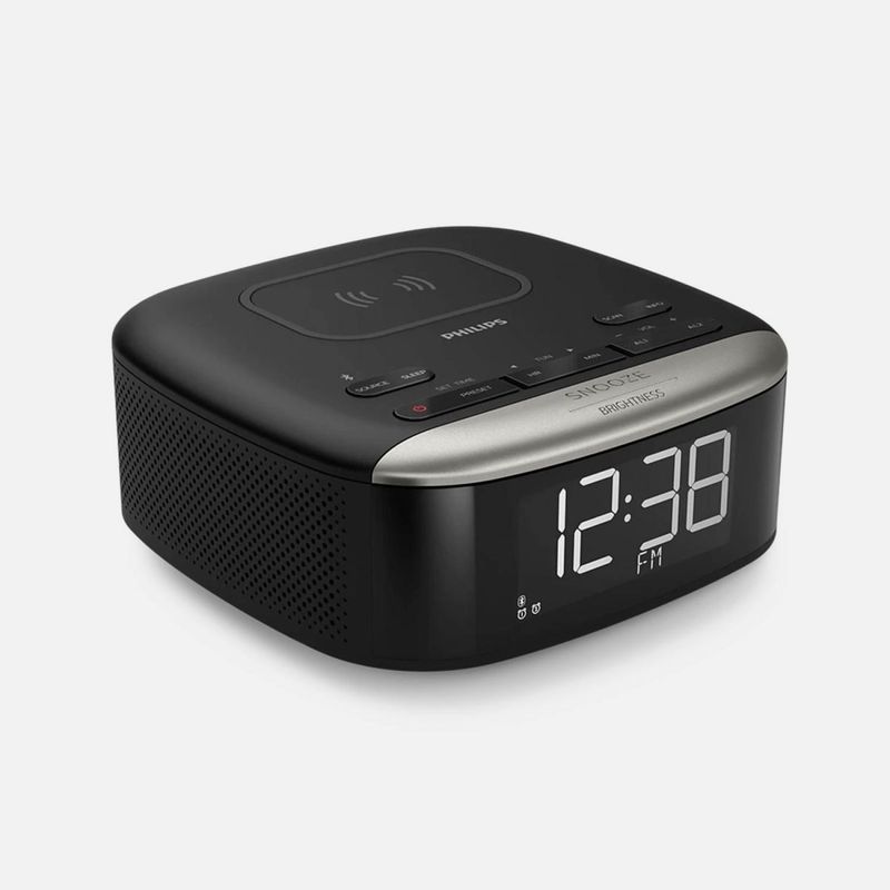 PHILIPS - Radio reloj digital y cargador TAR7606 Philips