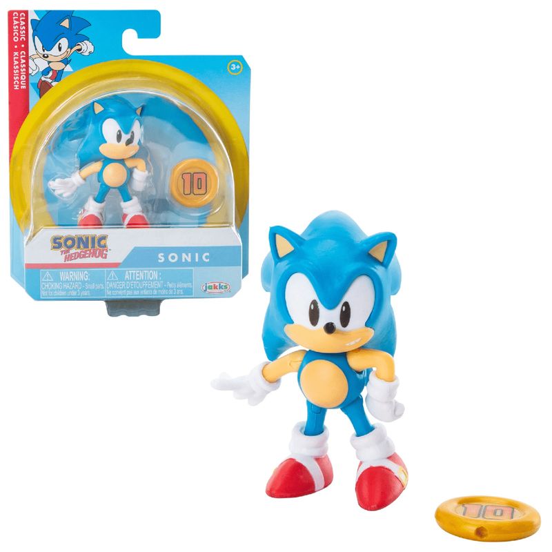 SONIC - Sonic Figura 6 Cm. Con Accesorio - Sonic Clasico