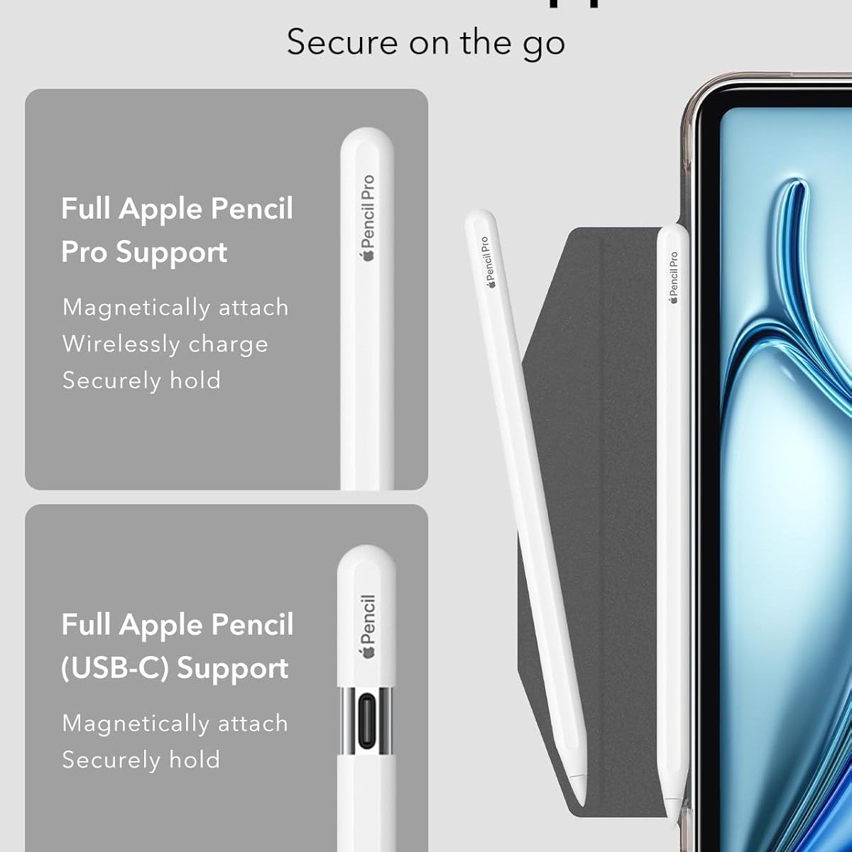 ESR - Funda Carcasa ESR Para iPad Pro 11 2024 Ascend Trifold