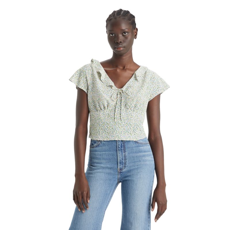LEVIS - Blusa Mujer Mylene Verde Levis