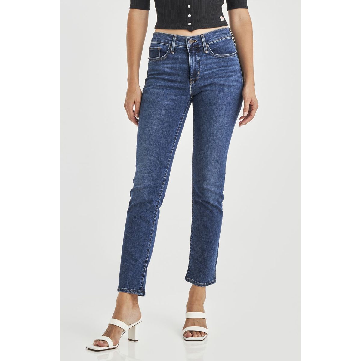 LEVIS - Jeans Mujer 314 Shaping Straight Azul Levis