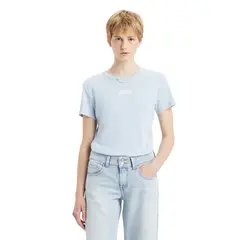 LEVIS - Polera Mujer Graphic Rickie Celeste