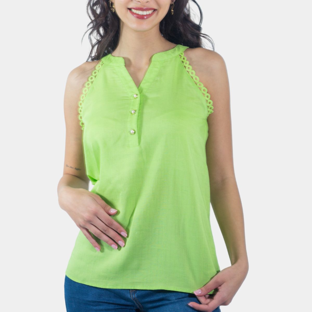 TENTATION - Bluson SM Broderie Limon Tentation