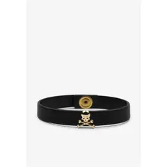 SCALPERS - Pulsera Calavera Central Black