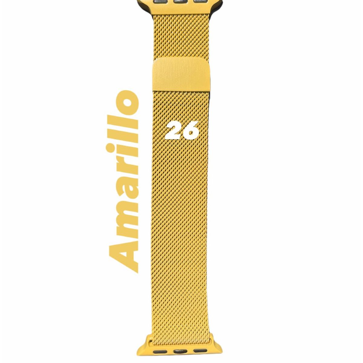 TECNOPALACE - Correa para Apple Watch Acero Inoxidable imantada 38-40-41-NEW42mm