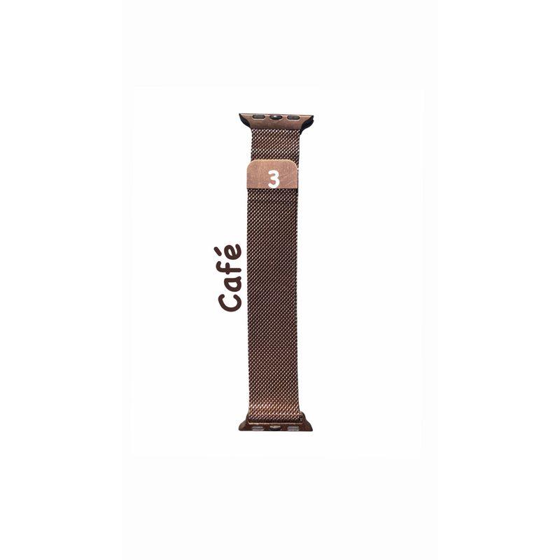 GENERICO - Correa para Apple Watch Acero Inoxidable imantada 384041mm