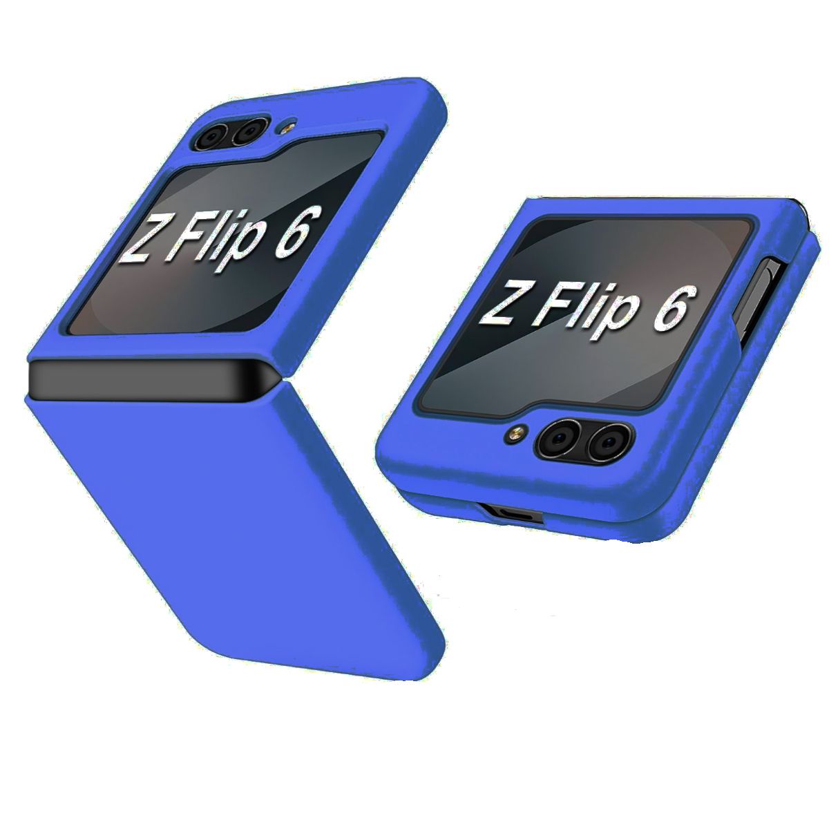JOIGO - Carcasa Para Samsung Z Flip  6 Goma Azul