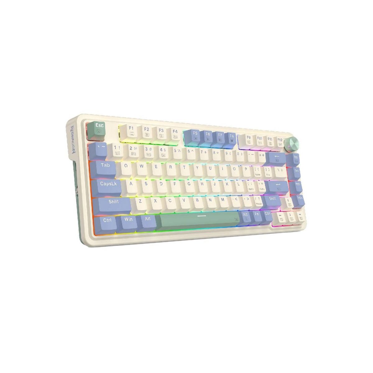 REDRAGON - Teclado Mecanico 75% Redragon Ucal Pro K673CPG Sw Red Españ