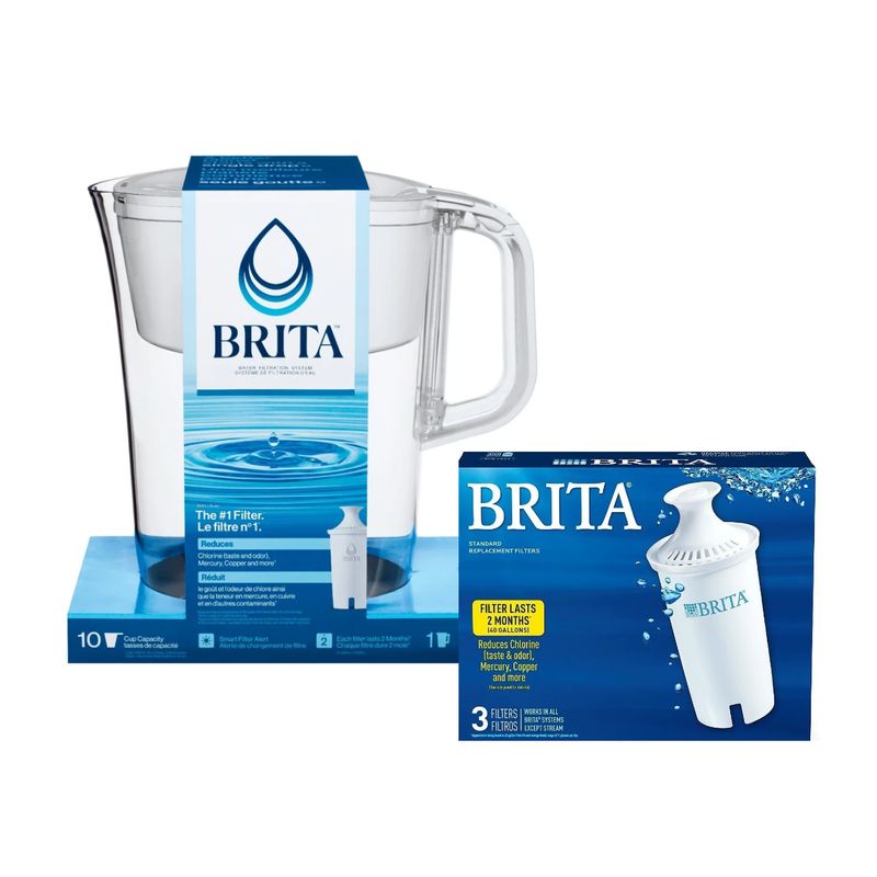 BRITA - Brita Sistema Purificador Agua Jarro Tahoe + Pack 3 Filtros