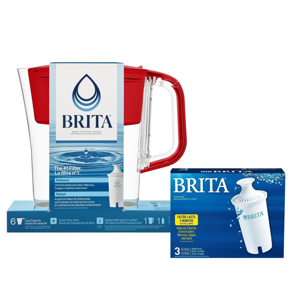 BRITA - Brita Sistema Purificador Agua Jarro Geyser + Pack 3 Filtros