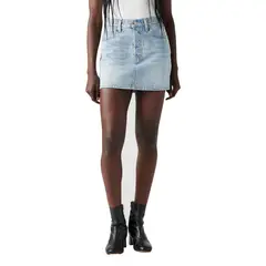 LEVIS - Falda Mujer Icon Azul