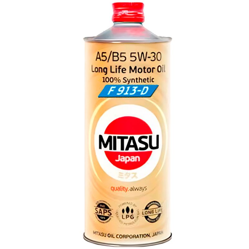 MITASU - Aceite 5w30 Full Sintético A5b5 Long Life