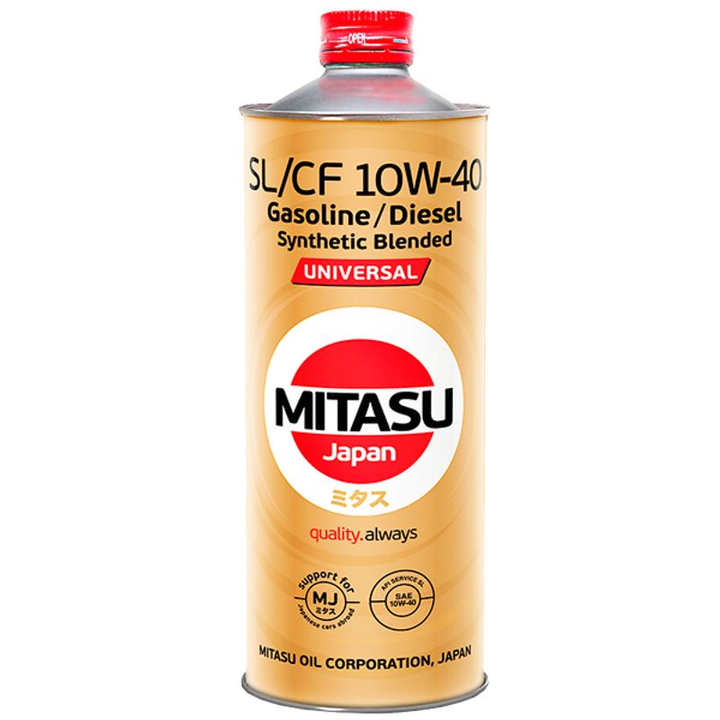 MITASU - Aceite 10W40 SL-CF Mezcla Sintético